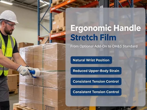 Ergonomisk strækfilm: Valgfri tilføjelse – eller den nye OH&S-standard for lagerdrift?