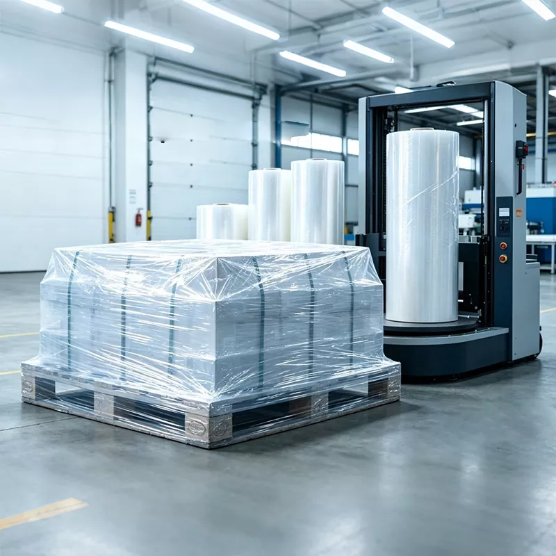Støbt Machine Stretch Wrap